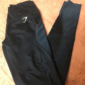 Dark blue gymshark leggings
